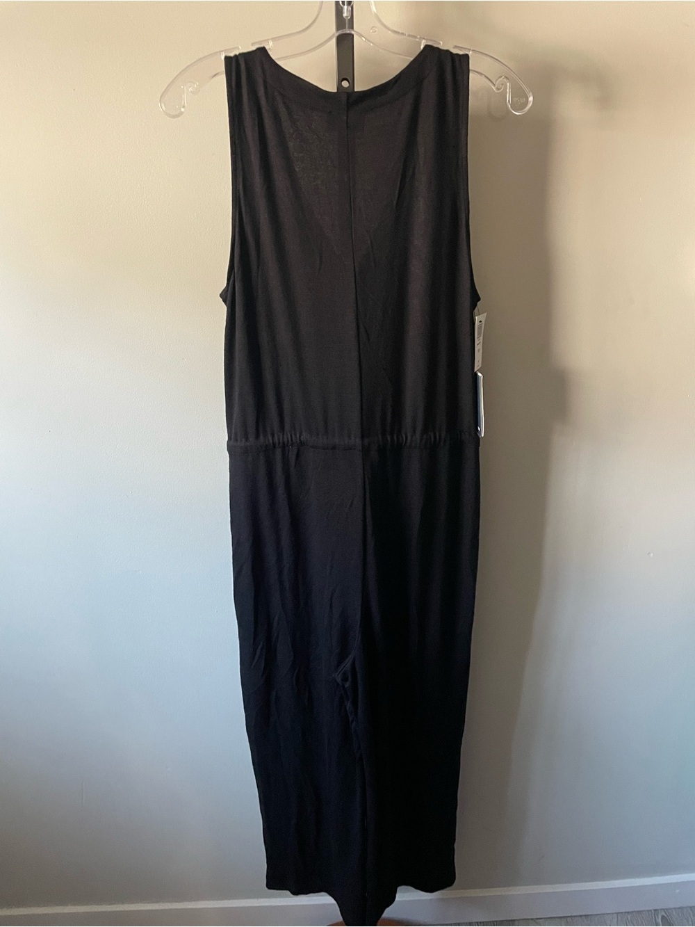 NWT Wilfred Marcy Front Button Jumpsuit Black RARE - Picture 3 of 7